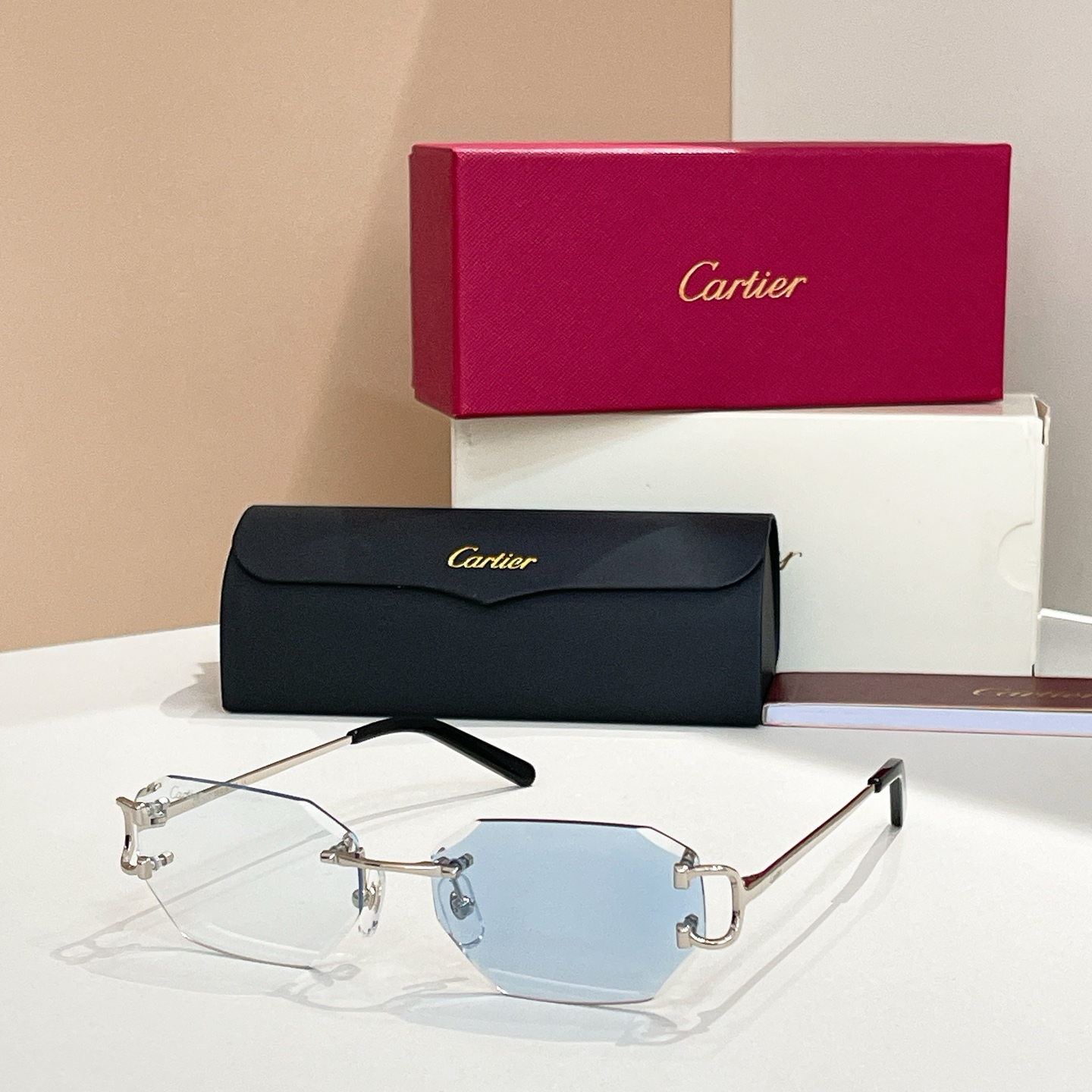 Cartie*✨✨✨MODEL：CT0102O✨✨✨SIZE：55口18-135✨太阳镜，变色片