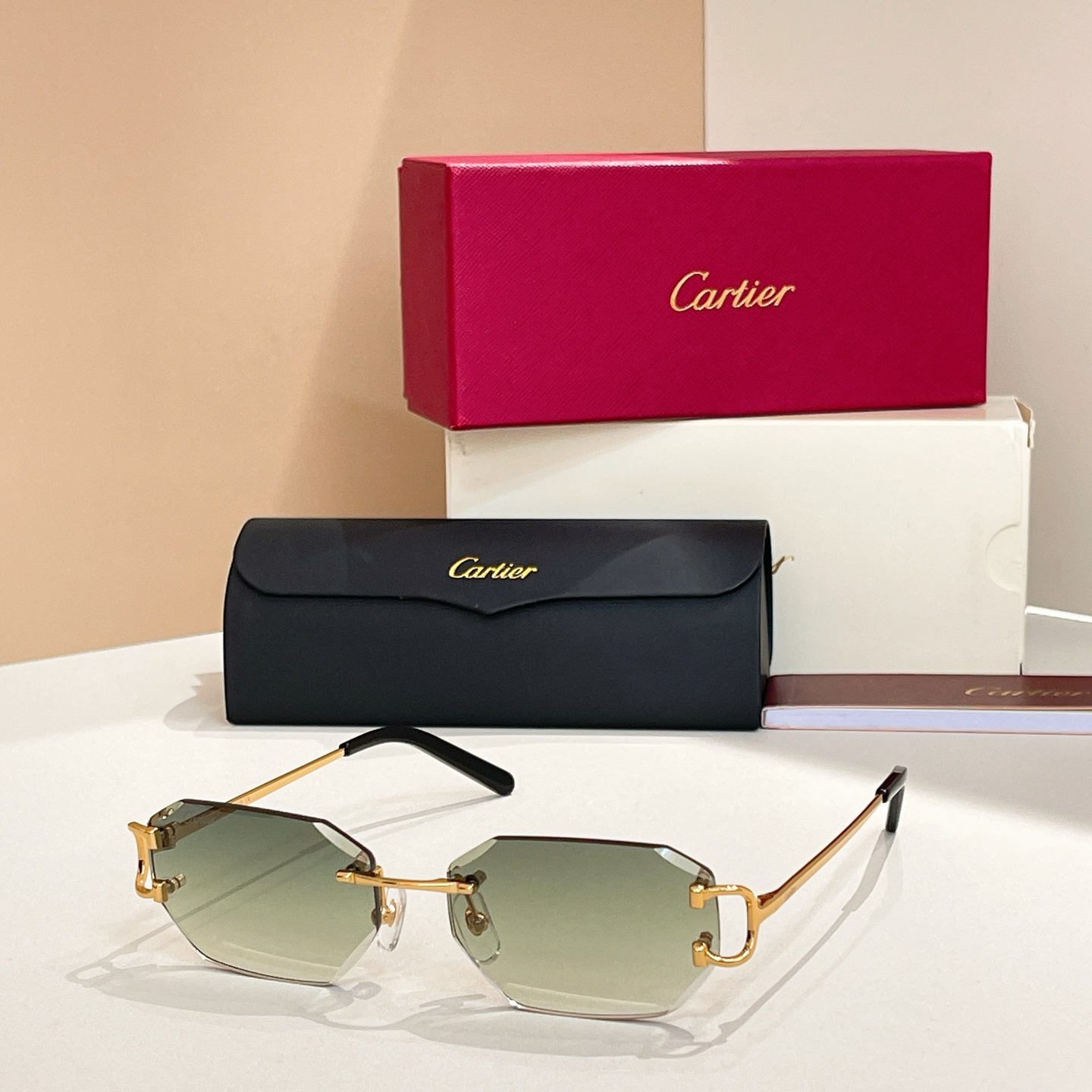 Cartie*✨✨✨MODEL：CT0102O✨✨✨SIZE：55口18-135✨太阳镜，变色片