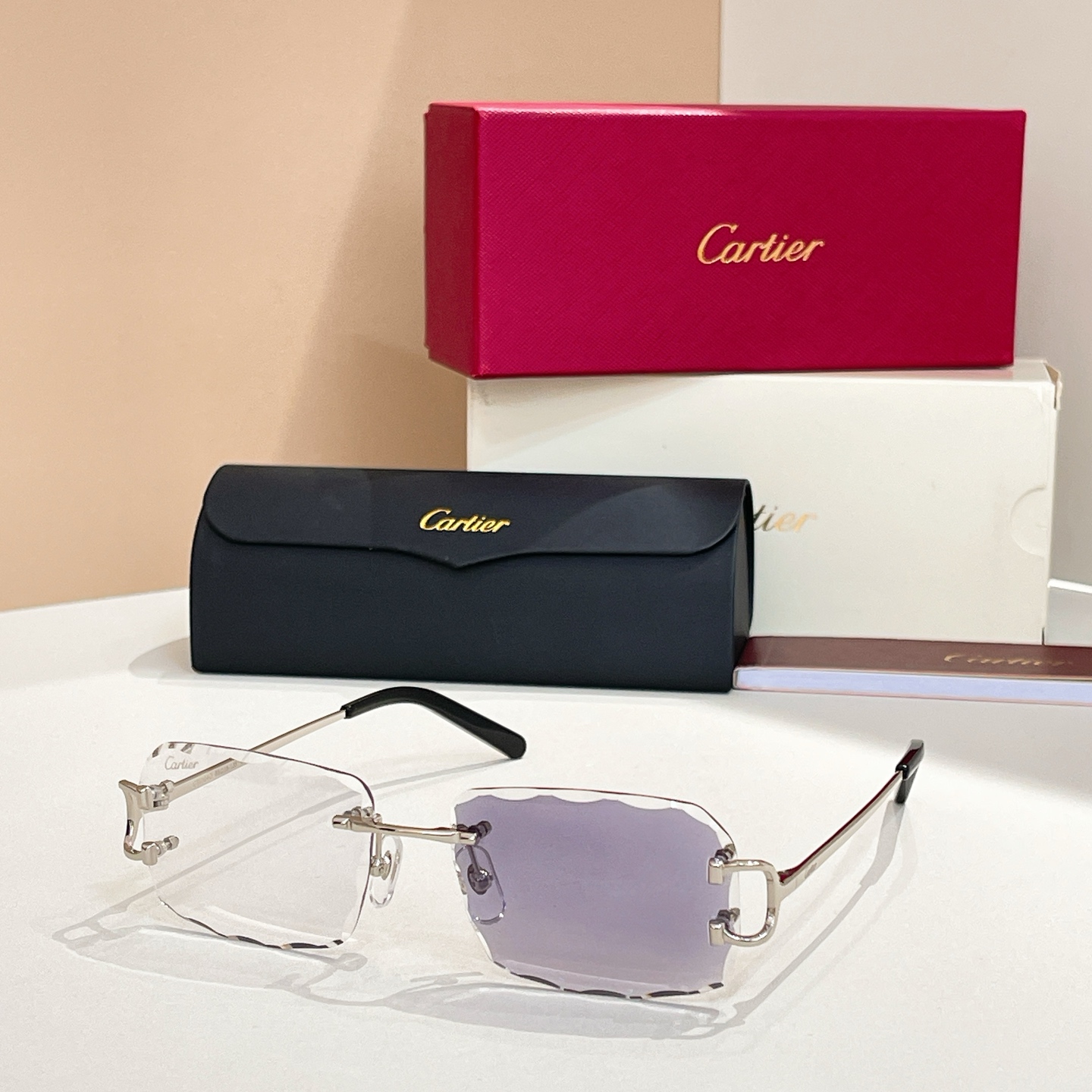 Cartie*✨✨✨MODEL：CT0104O✨✨✨SIZE：55口18-135✨太阳镜，变色片