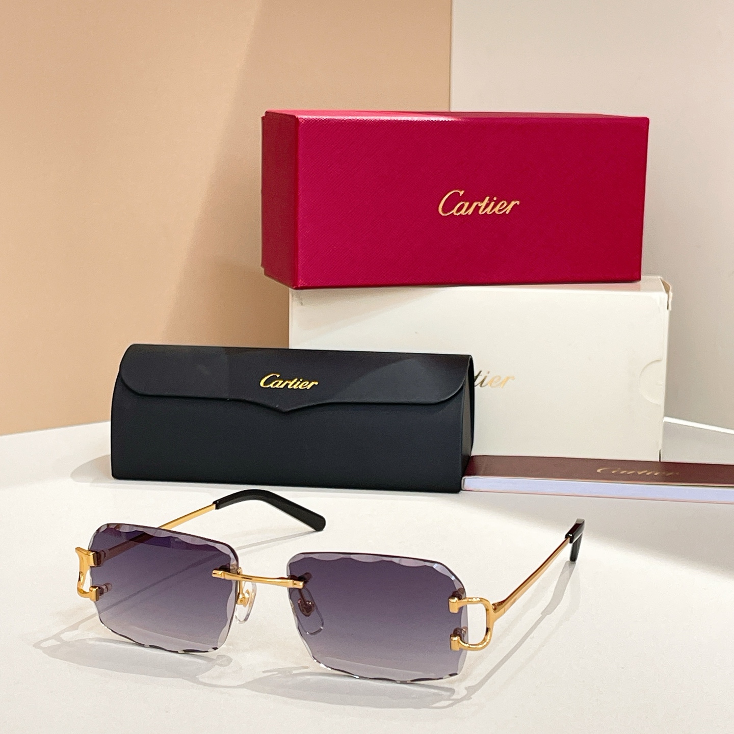 Cartie*✨✨✨MODEL：CT0104O✨✨✨SIZE：55口18-135✨太阳镜，变色片