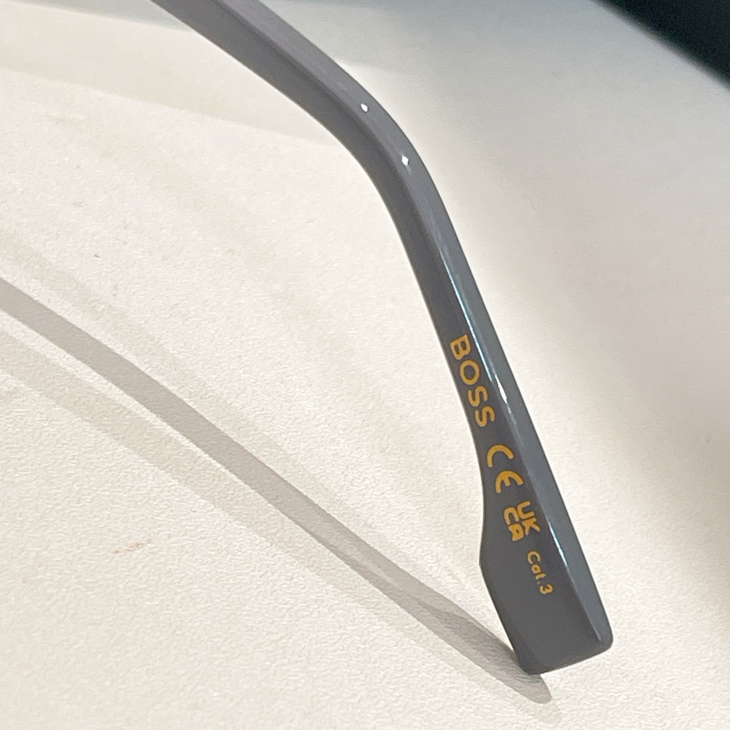 BOSS 1766 Transparent Gray Sunglasses, Square Frame, Grey Lens, 59mm 8 i1755948616261 7965 0 7