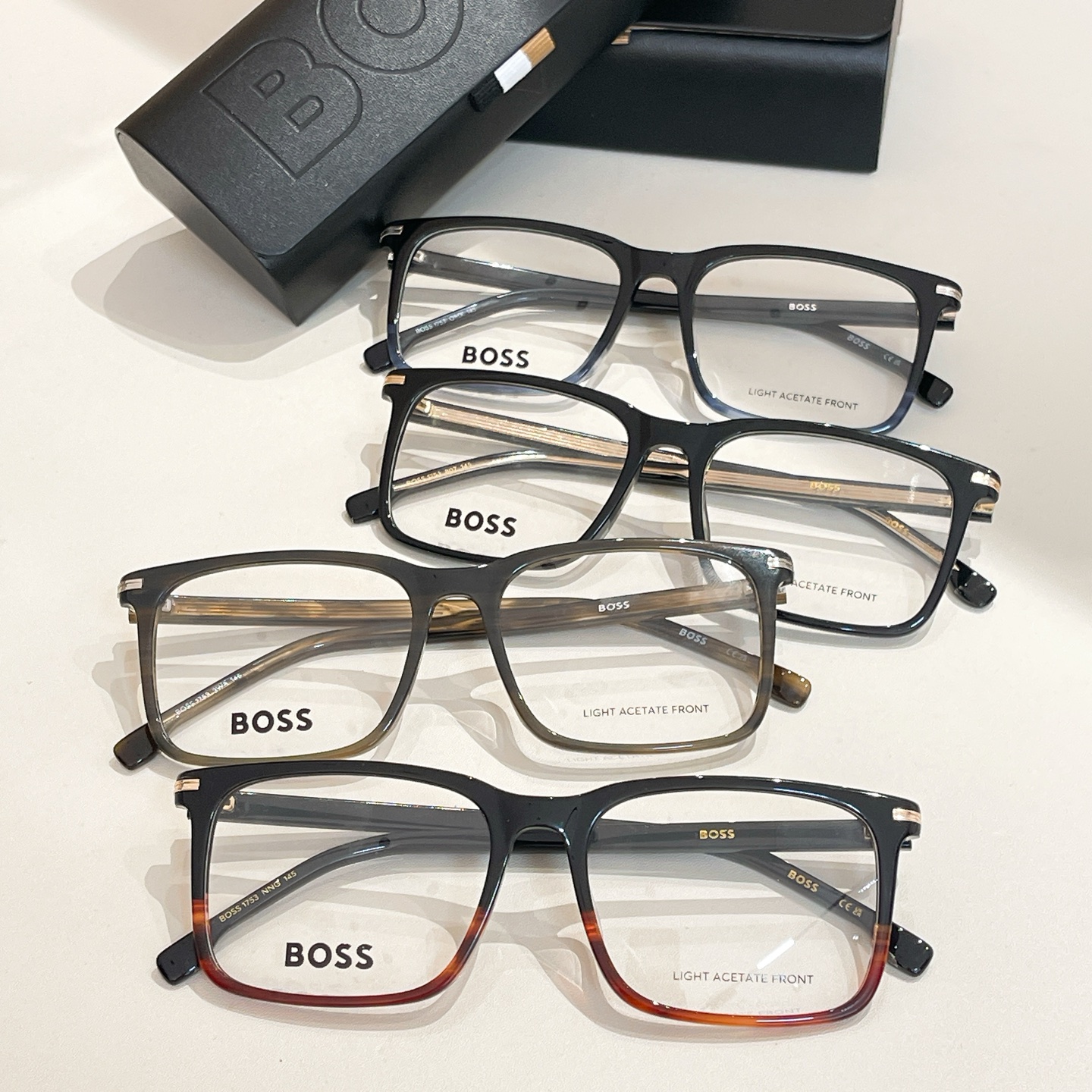 BOSS 1753 Eyeglasses - Stylish Black Frame Optical Glasses, Size 145 9 i1755948759290 4203 0 7