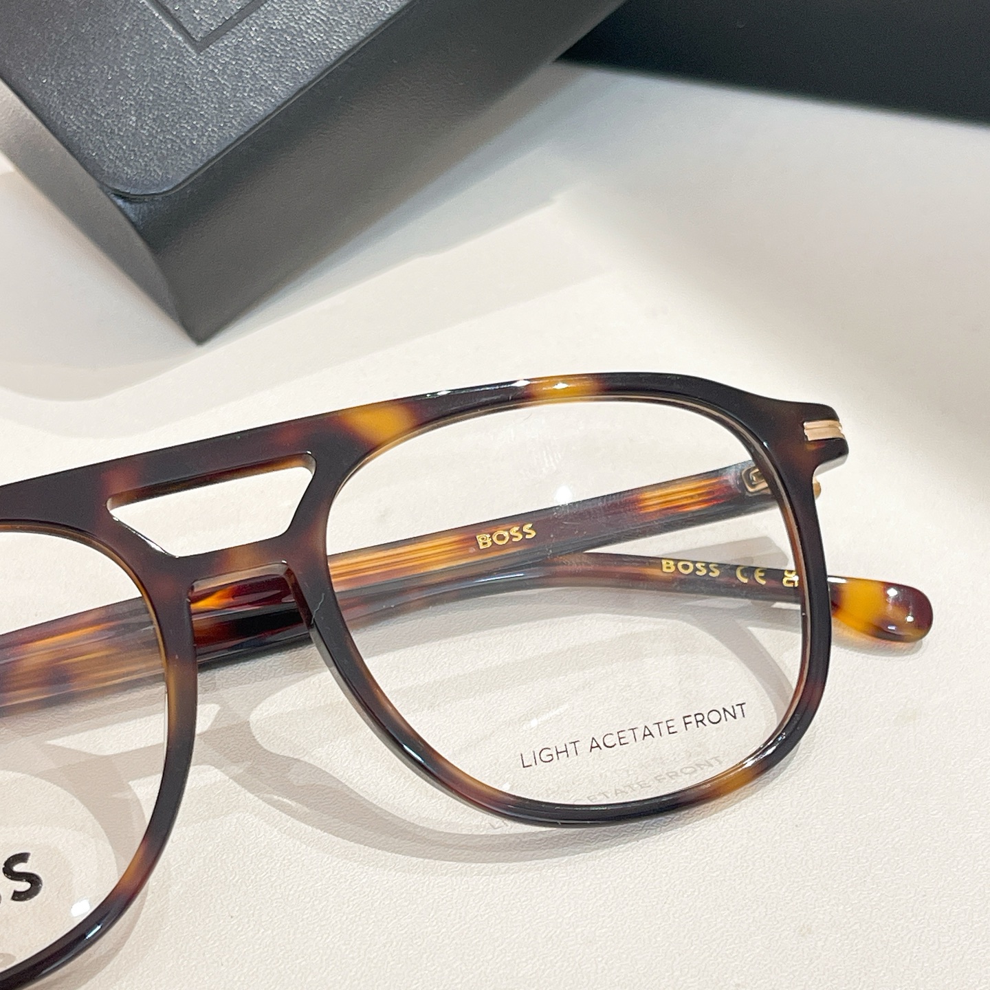 BOSS 1755 Optical Frames - Stylish Eyewear with Light Acetate Front 7 i1755948835294 6350 0 5