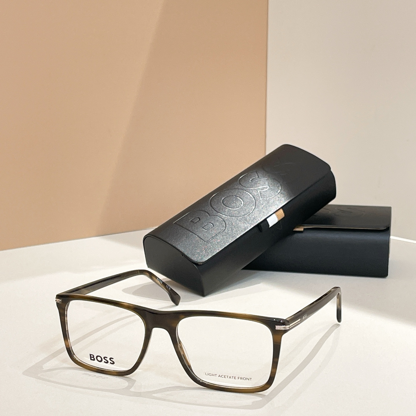 BOSS 1754 Black Rectangular Eyeglasses Frame, 145mm - Stylish & Comfortable 4 i1755948865945 6120 0 2