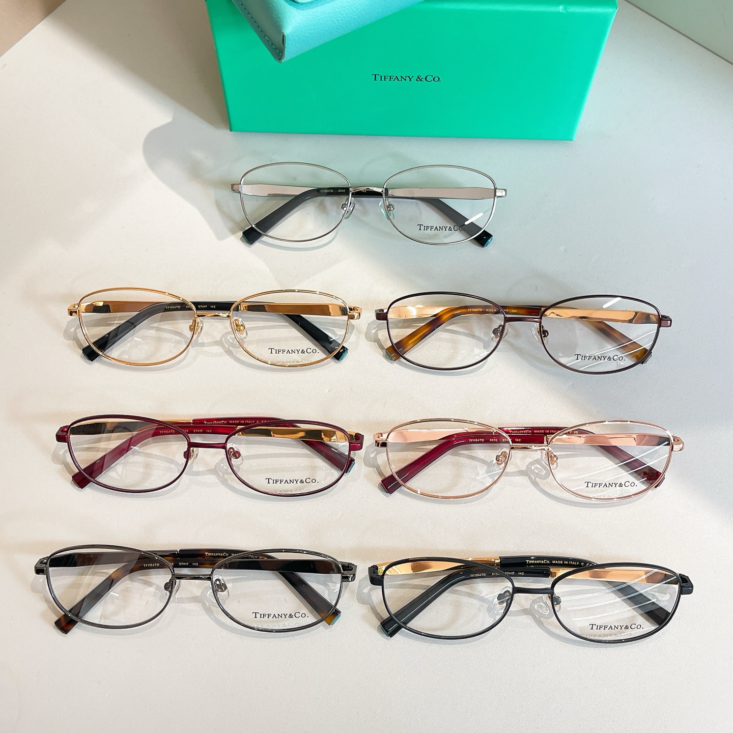 TIFFANY&Co.✨✨✨MODEL：TF1154TD✨✨✨ SIZE：57口17-142✨✨✨