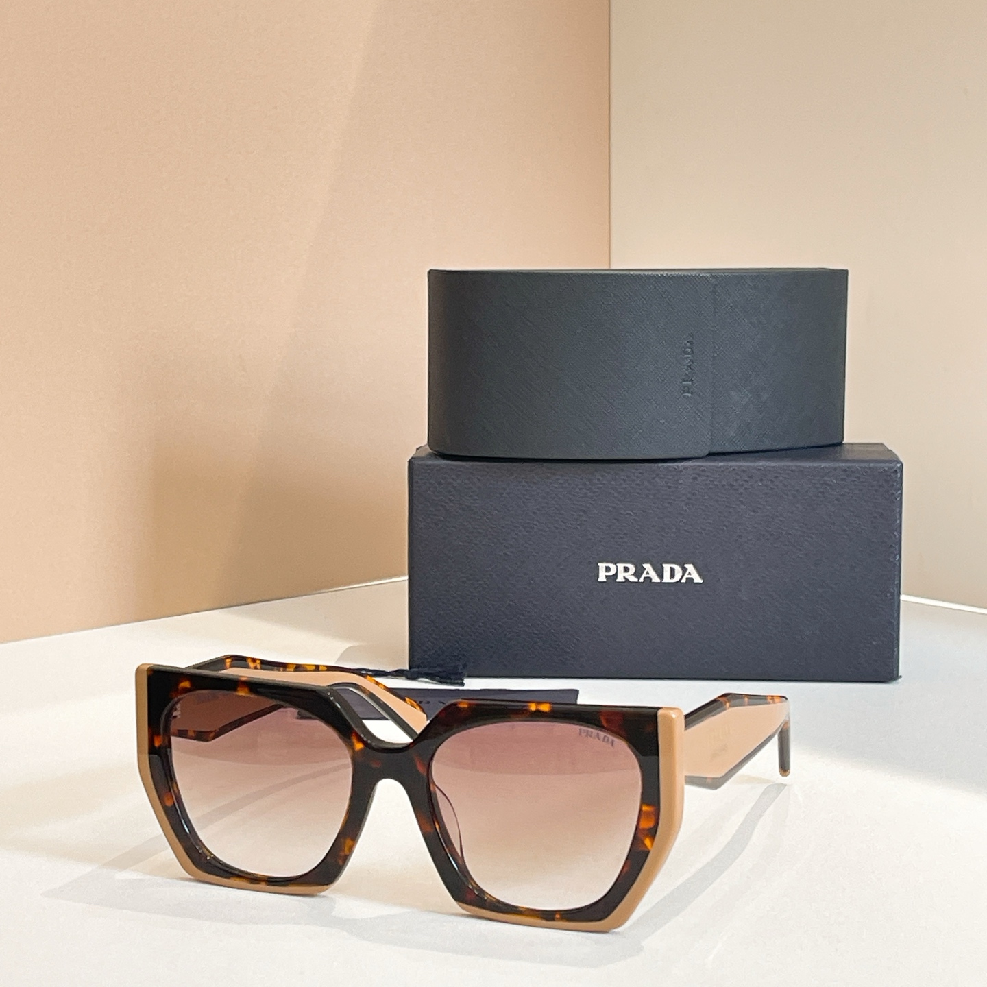 Prada SPR15W Black & White Sunglasses | Stylish Designer Eyewear 7 i1756009726068 6790 0 6