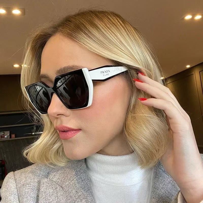 Prada SPR15W Designer Sunglasses | Square Frame with Gradient Brown Lenses 6 i1756009747452 1282 0 5