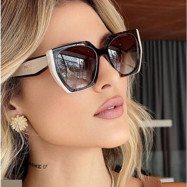 Prada SPR15W Designer Sunglasses | Square Frame with Gradient Brown Lenses 1 i1756009748536 8372 0 0