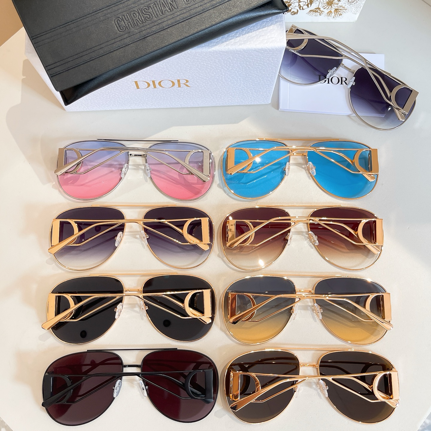 Elegant Aviator Sunglasses | DIOR DSGTA44UCR | Stylish Shades for Women 3 i1756011111484 8559 0 1