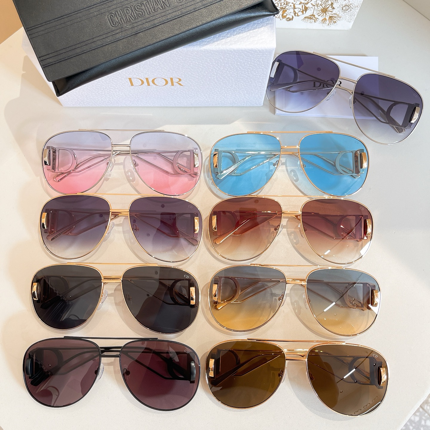 Elegant Aviator Sunglasses | DIOR DSGTA44UCR | Stylish Shades for Women 2 i1756011111487 3497 0 0