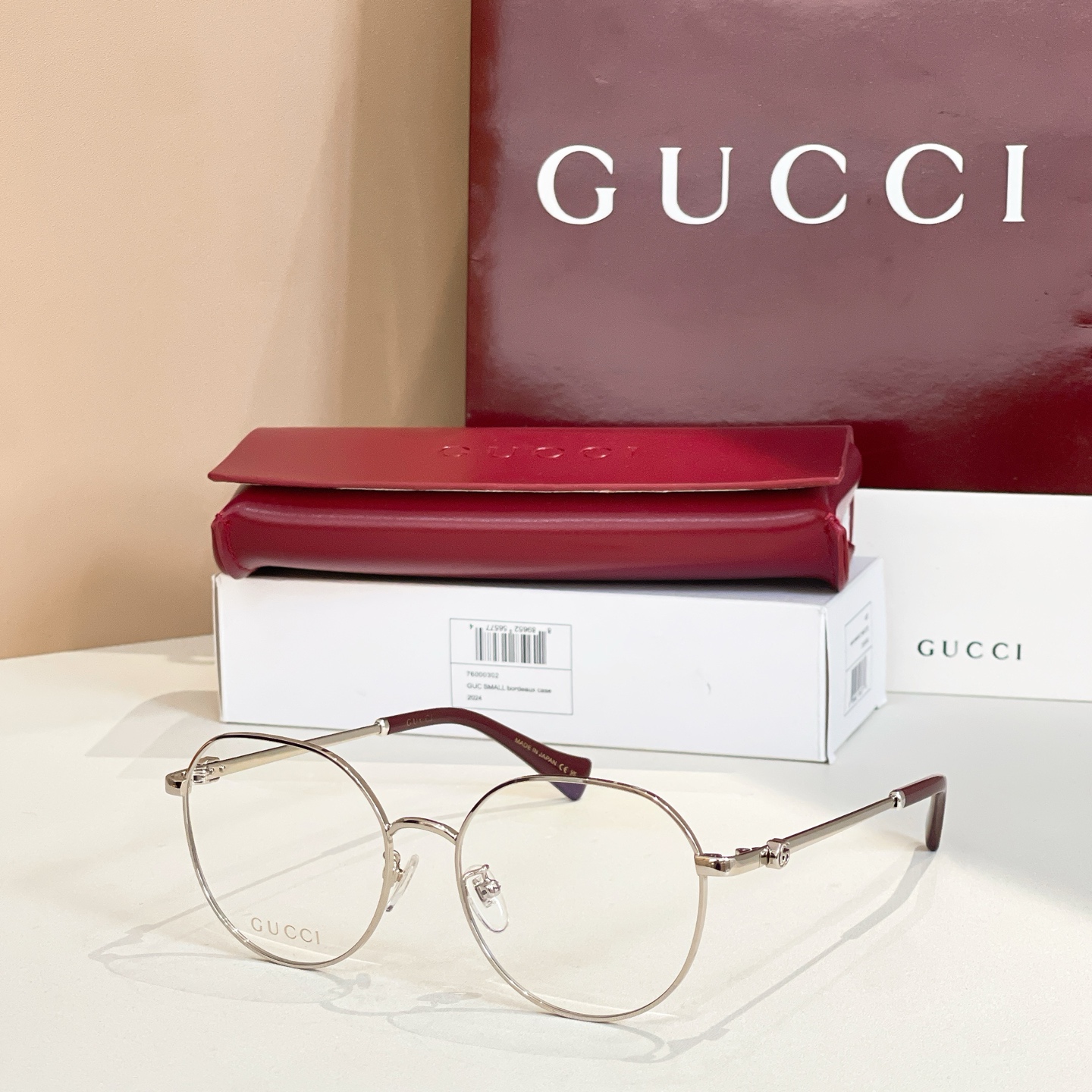 Gucci Round Metal Sunglasses GG1145O - Gold Frame with Grey Lenses 5 i1756100135489 3931 0 3