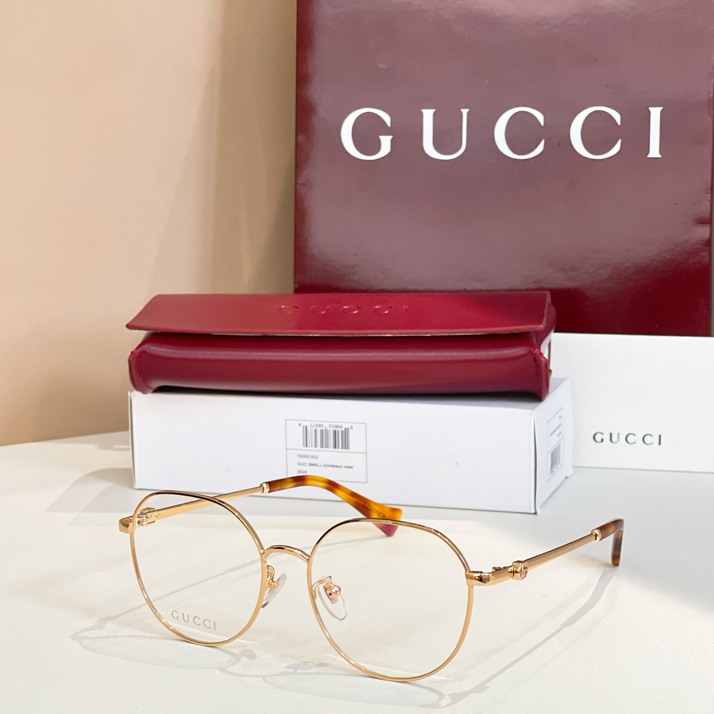 Gucci Round Metal Sunglasses GG1145O - Gold Frame with Grey Lenses 9 i1756100135490 1601 0 7