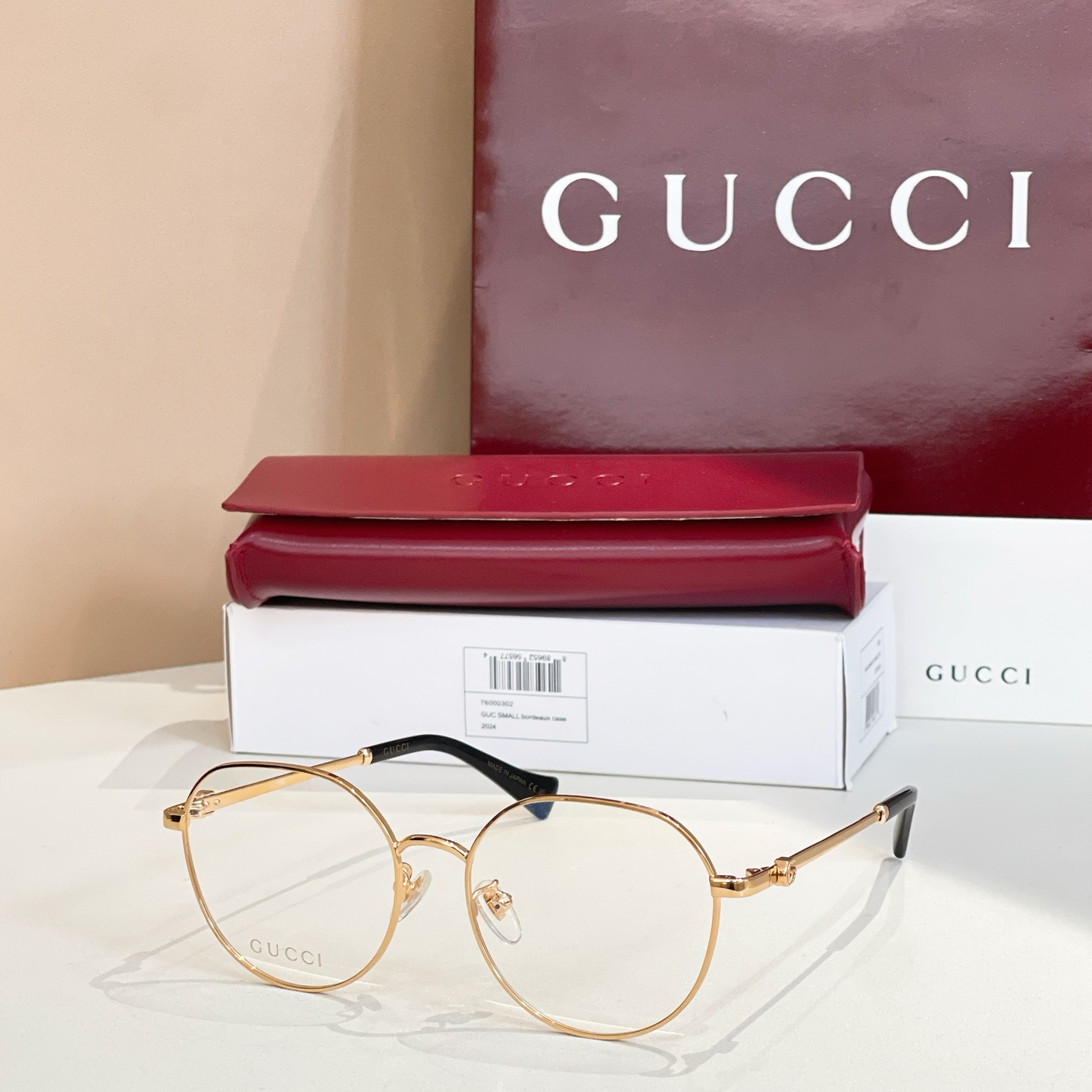 Gucci Round Metal Sunglasses GG1145O - Gold Frame with Grey Lenses 3 i1756100135490 9431 0 1
