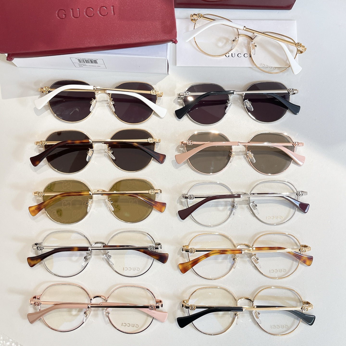 Gucci 1145O Rose Gold Round Optical Frames, 54mm Lens 6 i1756100163299 1742 0 5