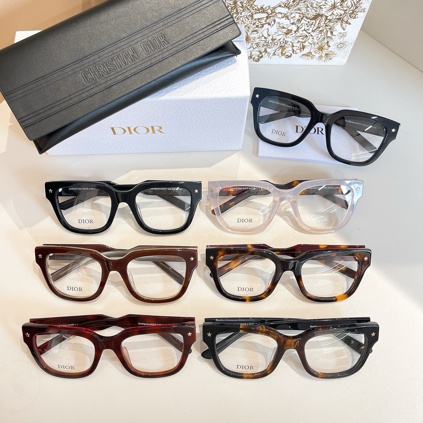 Dior DIOR SIGNATURE OS1F Black Optical Frames, 54mm Lens Diameter 9 i1756191154805 8754 0 7