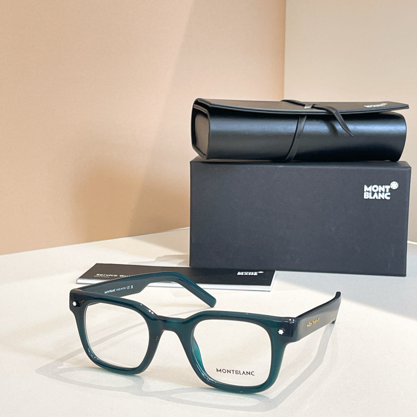 Montblanc Rectangular Black Frame Eyeglasses | Model MB0129O 5 i1756191210661 1603 0 3