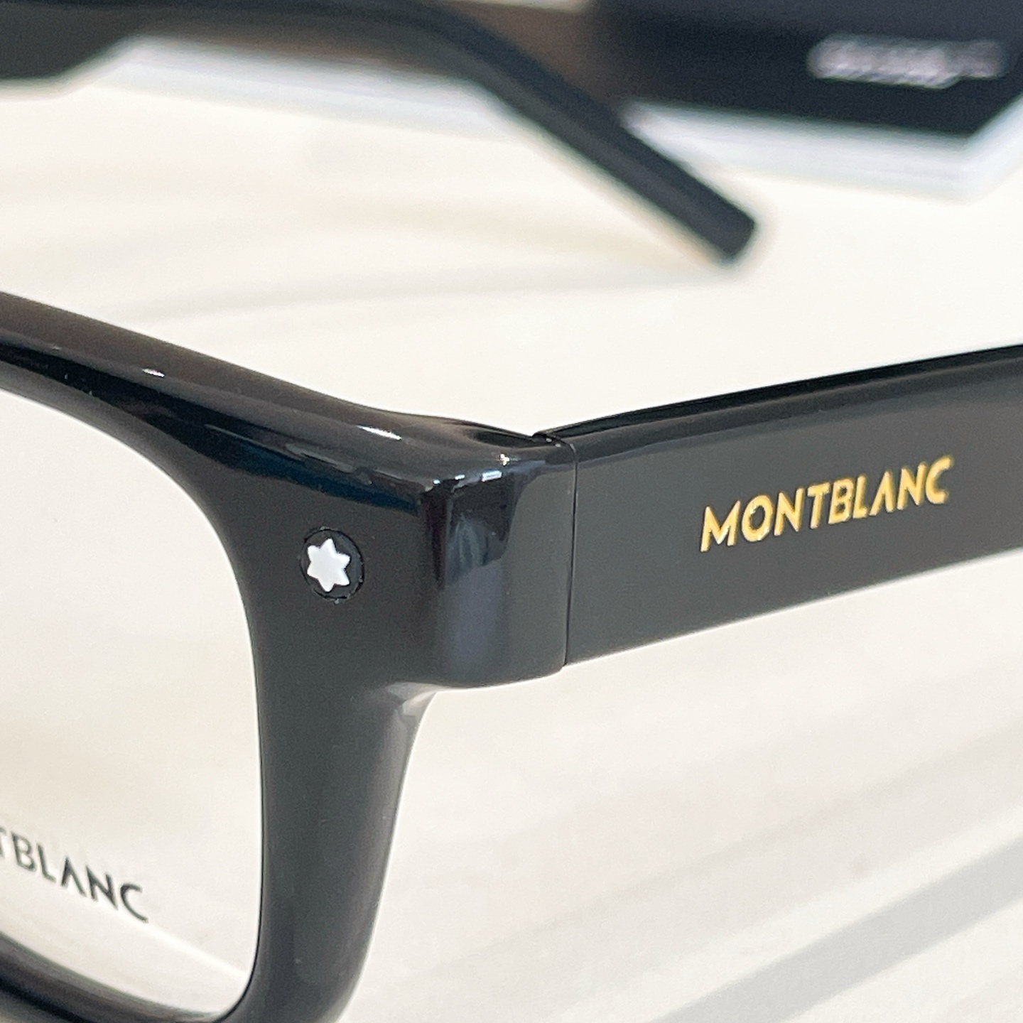 Montblanc Rectangular Black Frame Eyeglasses | Model MB0129O 8 i1756191210668 3780 0 6