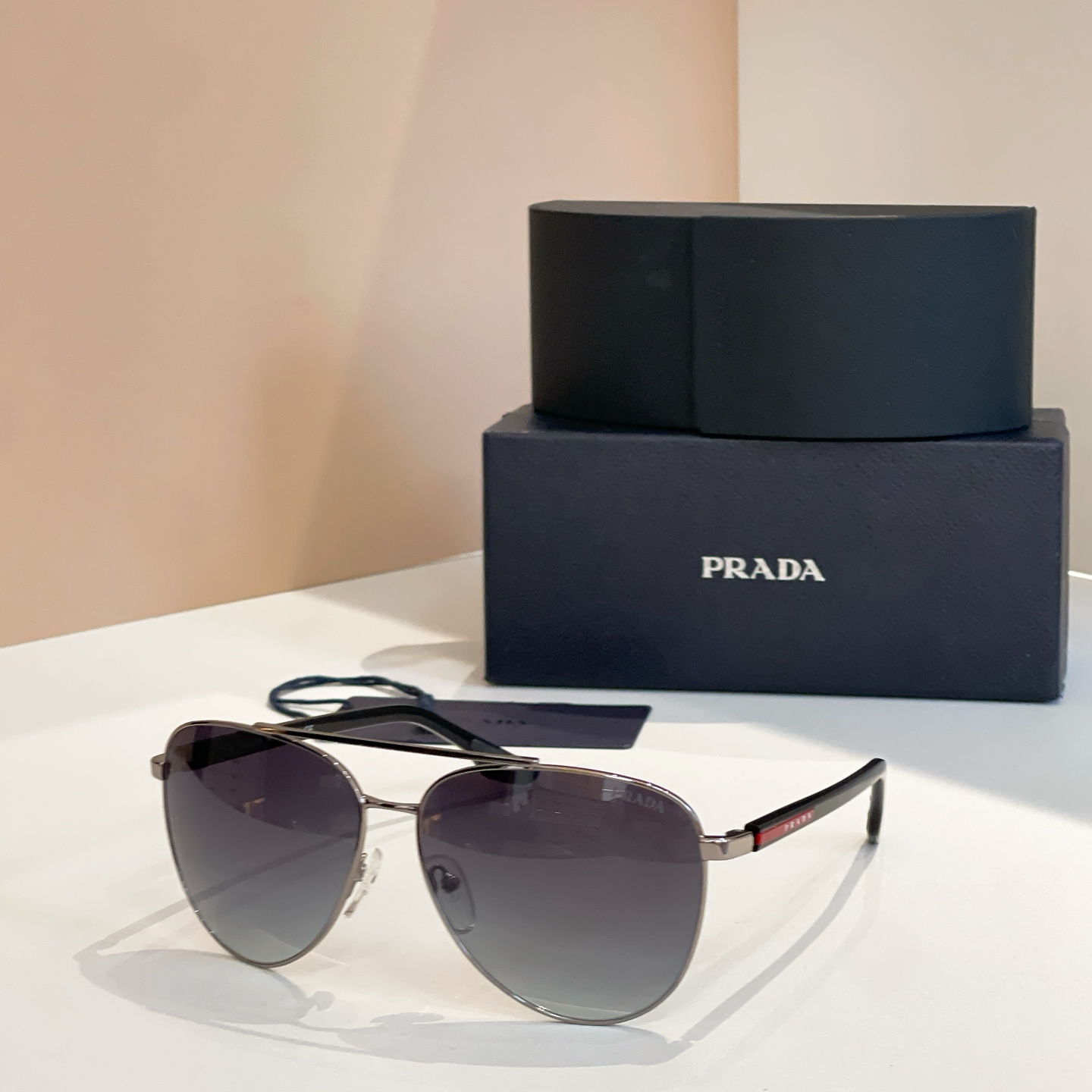 Prada SPR52WS Aviator Sunglasses, 61mm Lens, Stylish Shades for Women 1 i1756196881364 7195 0 0