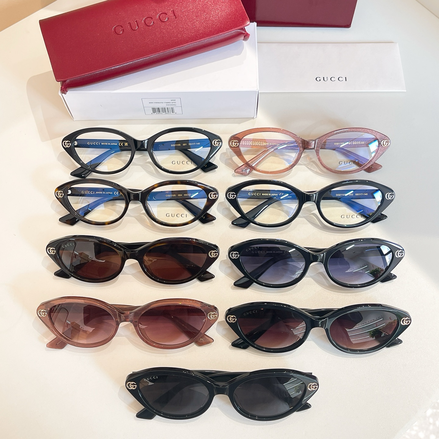 GUCC*🐝🐝🐝MODEL：GG2011S🐝🐝🐝SIZE：55口17-140🐝🐝🐝