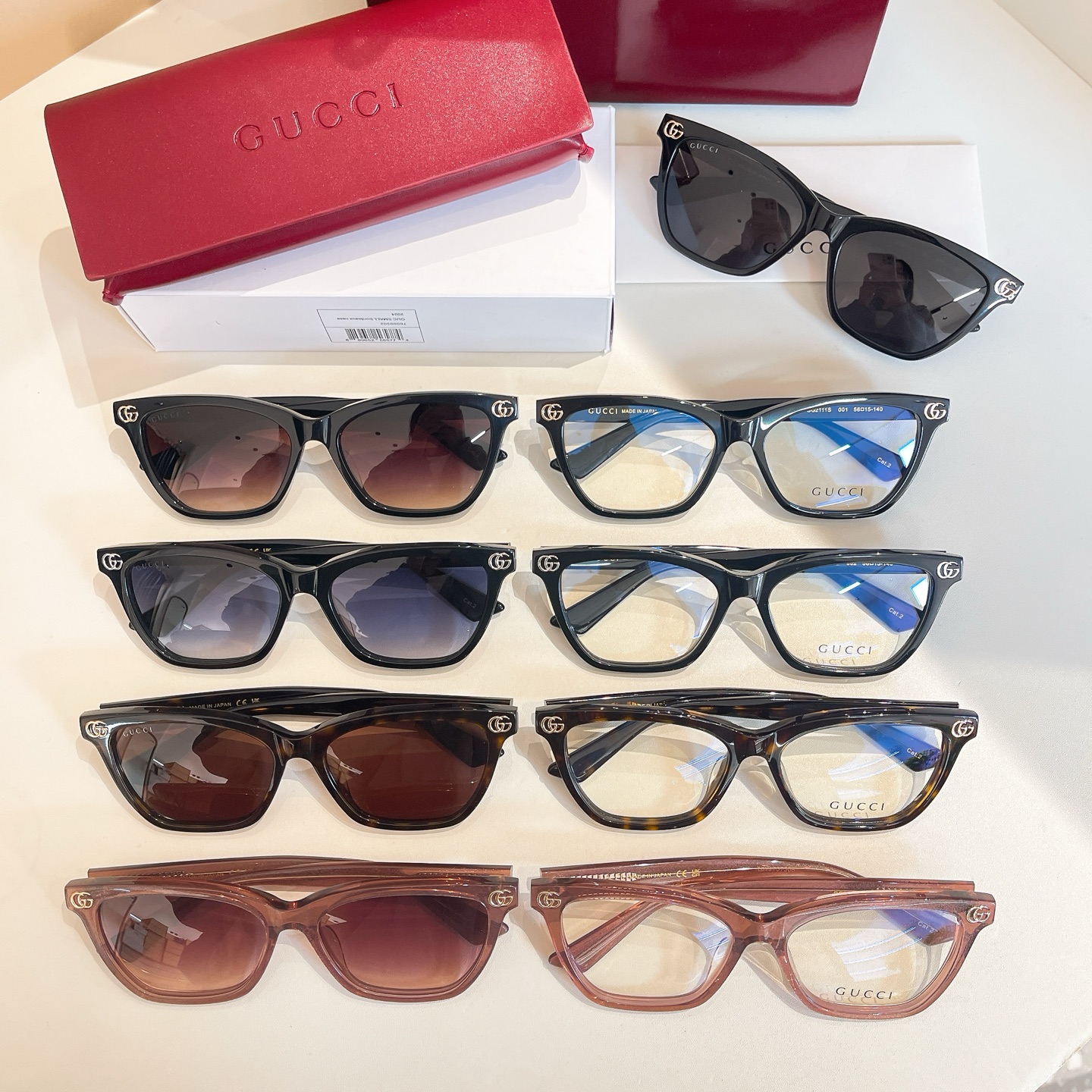 GUCC*🐝🐝🐝MODEL：GG2111S🐝🐝🐝SIZE：56口15-140🐝🐝🐝