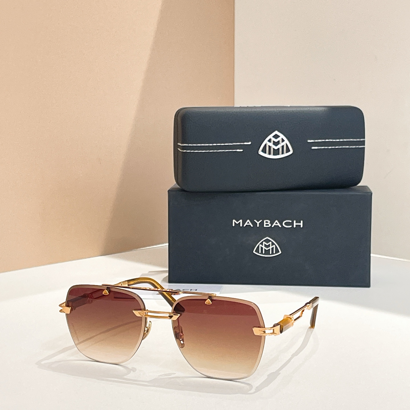 Maybach Z086 Aviator Sunglasses, 60mm Lens, Luxury Designer Shades 3 i1756273616473 6060 0 1