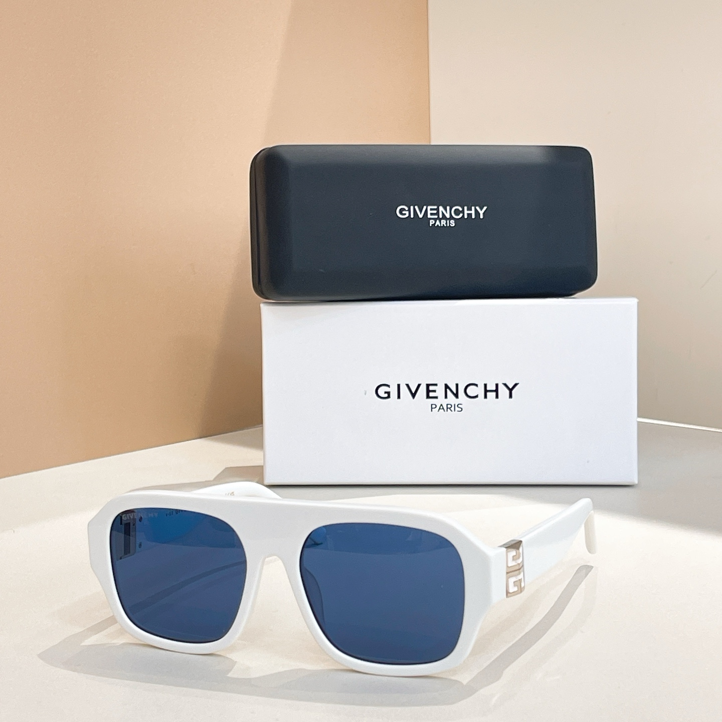 Givenchy GV40007U Tortoise Square Sunglasses, 57mm - Designer Shades 6 i1756273875927 3428 0 5