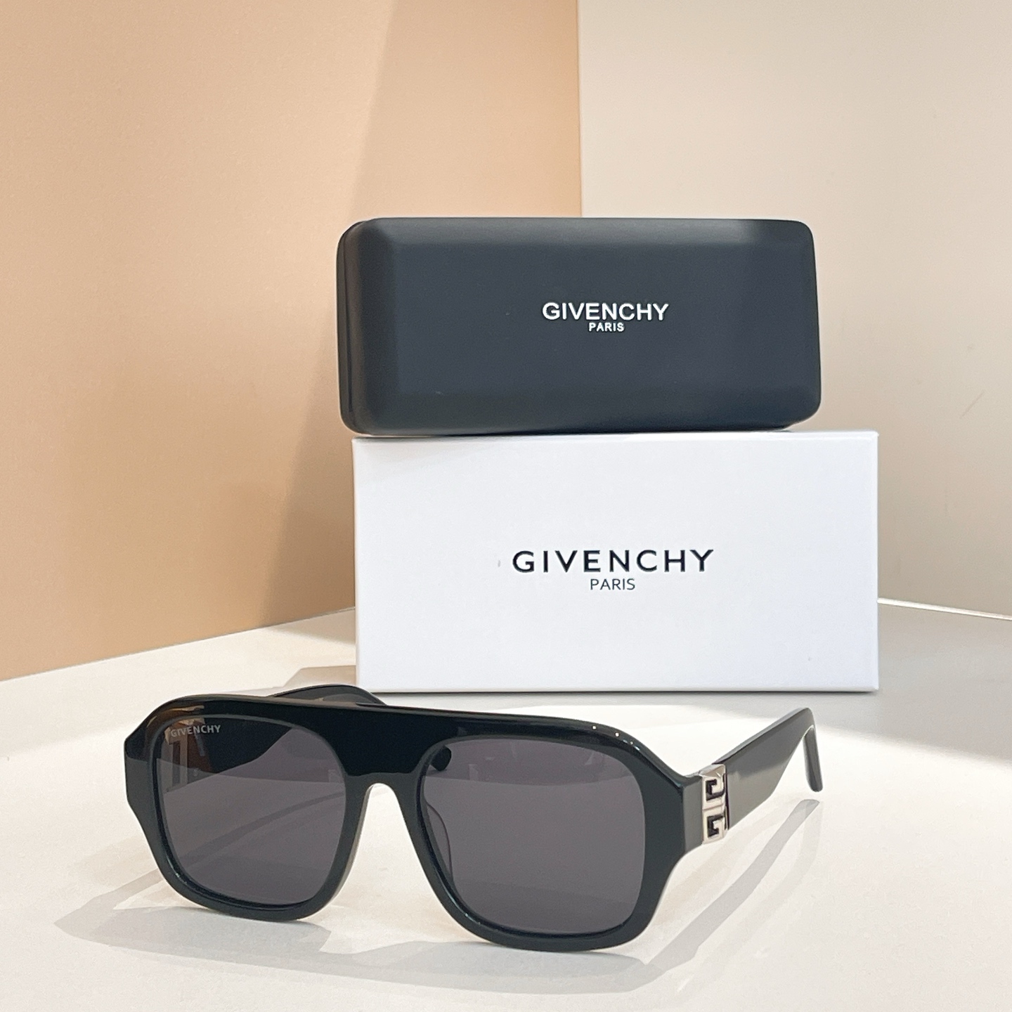 Givenchy GV40007U Tortoise Square Sunglasses, 57mm - Designer Shades 7 i1756273875957 5874 0 6