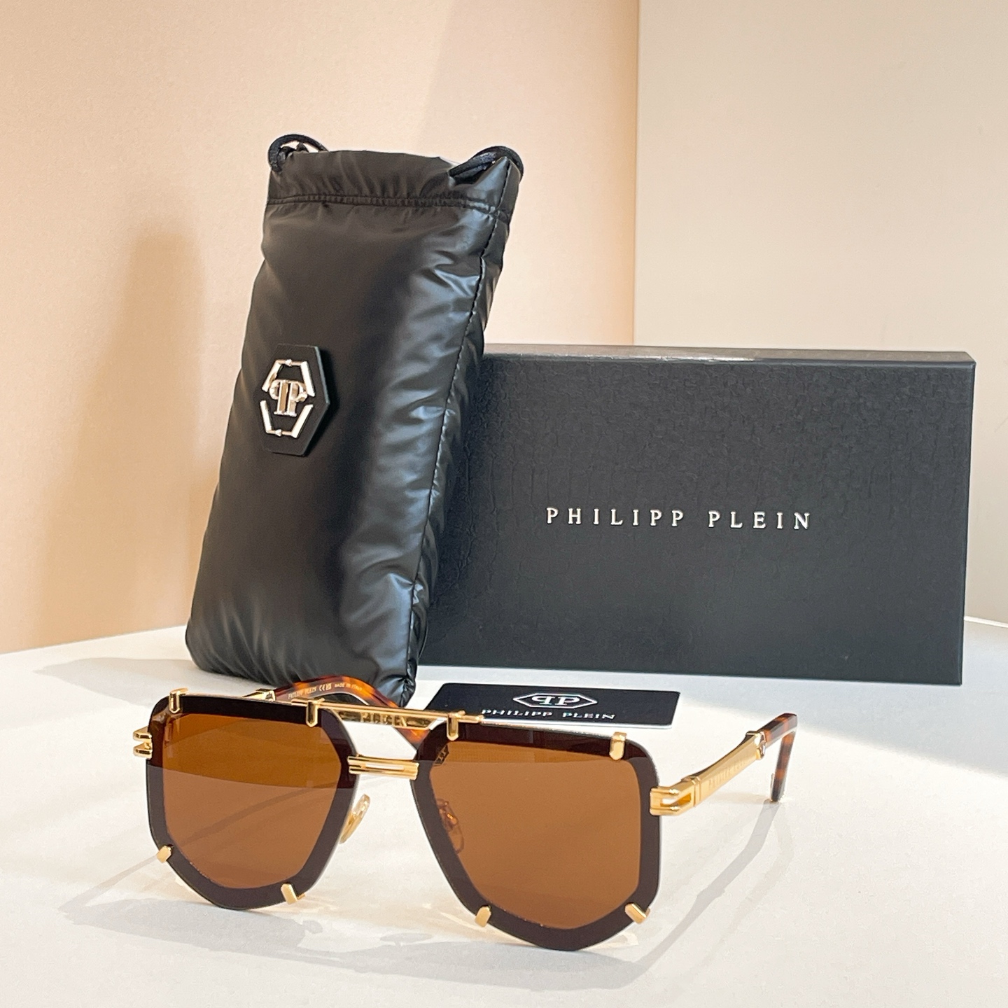 Philipp Plein SPP412 Black Sunglasses | 61mm Lens, Designer Shades 6 i1756279453397 5884 0 5