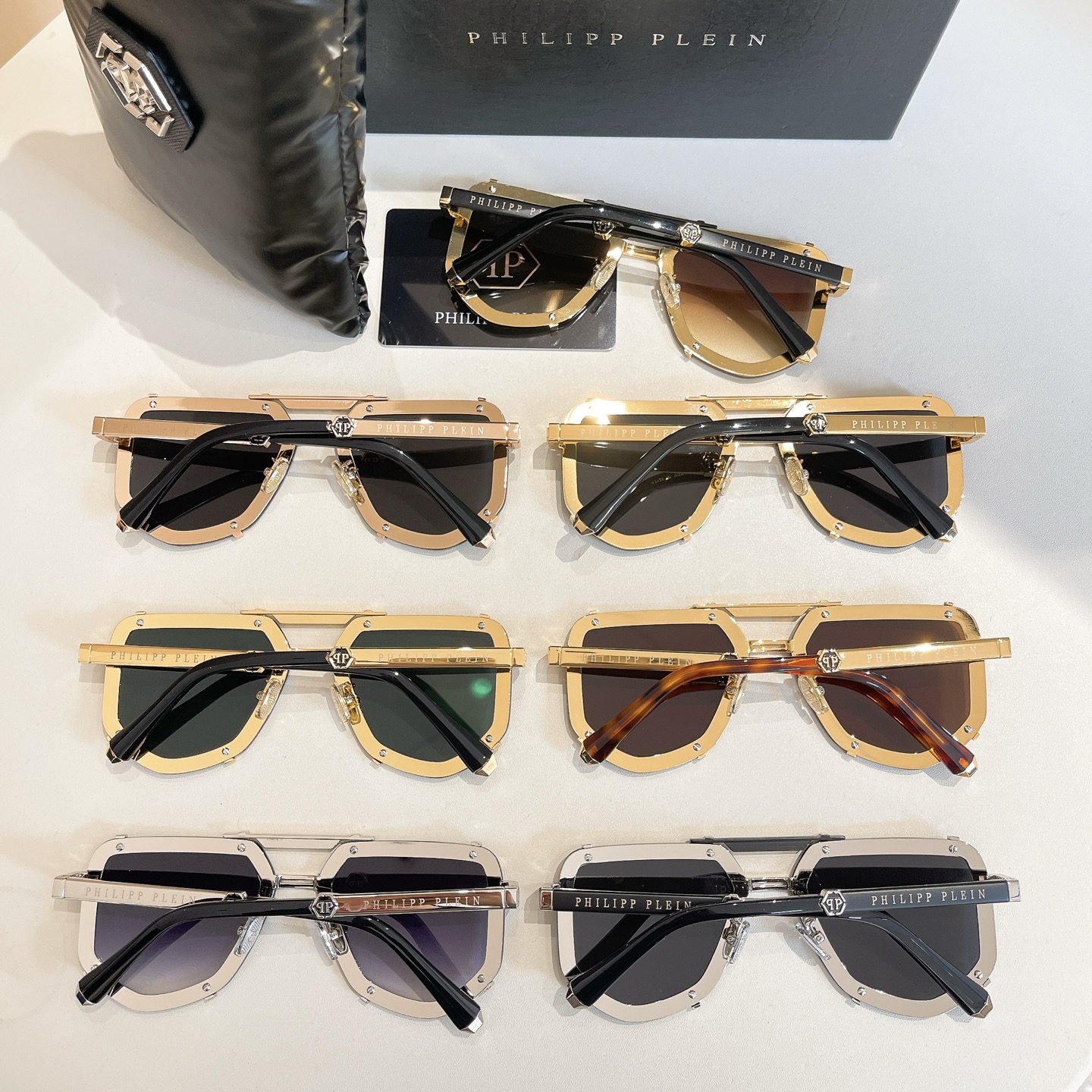 Philipp Plein SPP412 Black Sunglasses | 61mm Lens, Designer Shades 9 i1756279456059 9628 0 8
