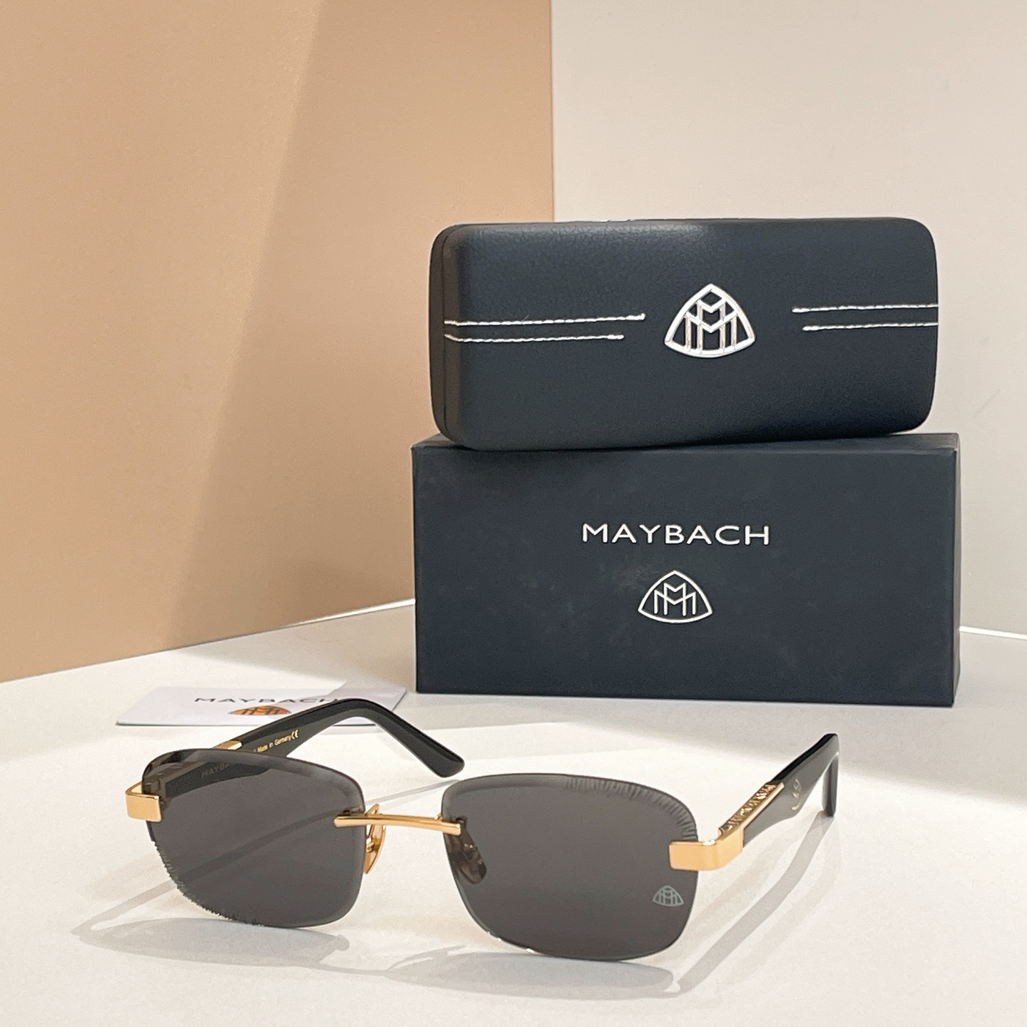 Maybach the Artist V Sunglasses Luxury Designer Rimless Shades - Model 5818-140 8 i1756294327429 4372 0 6