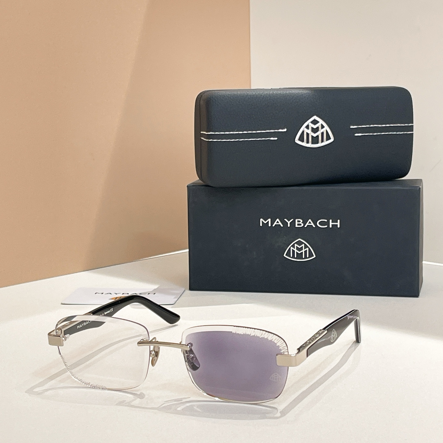 Maybach the Artist V Sunglasses Luxury Designer Rimless Shades - Model 5818-140 10 i1756294327436 3273 0 8