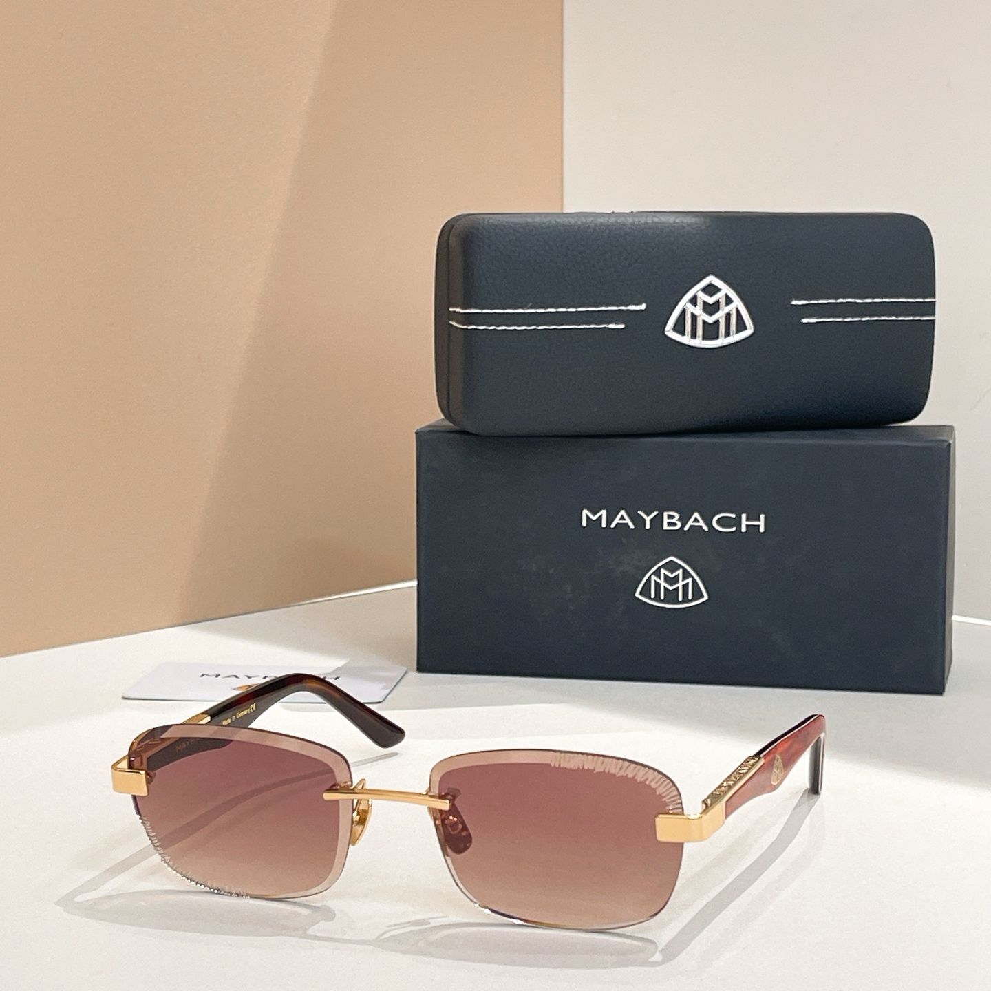 Maybach the Artist V Sunglasses Luxury Designer Rimless Shades - Model 5818-140 3 i1756294329059 871 0 1