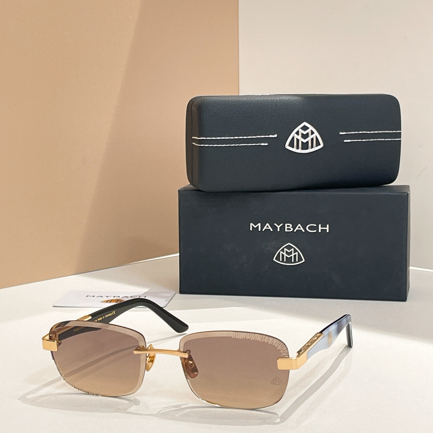 Maybach the Artist V Sunglasses Luxury Designer Rimless Shades - Model 5818-140 5 i1756294329062 8727 0 3