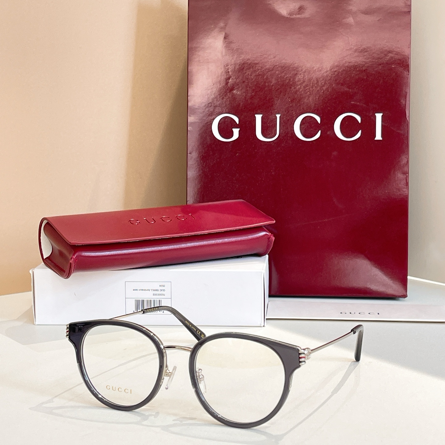 GUCC*🐝🐝🐝MODEL：GG1885OA🐝🐝🐝SIZE：51口20-145🐝🐝🐝