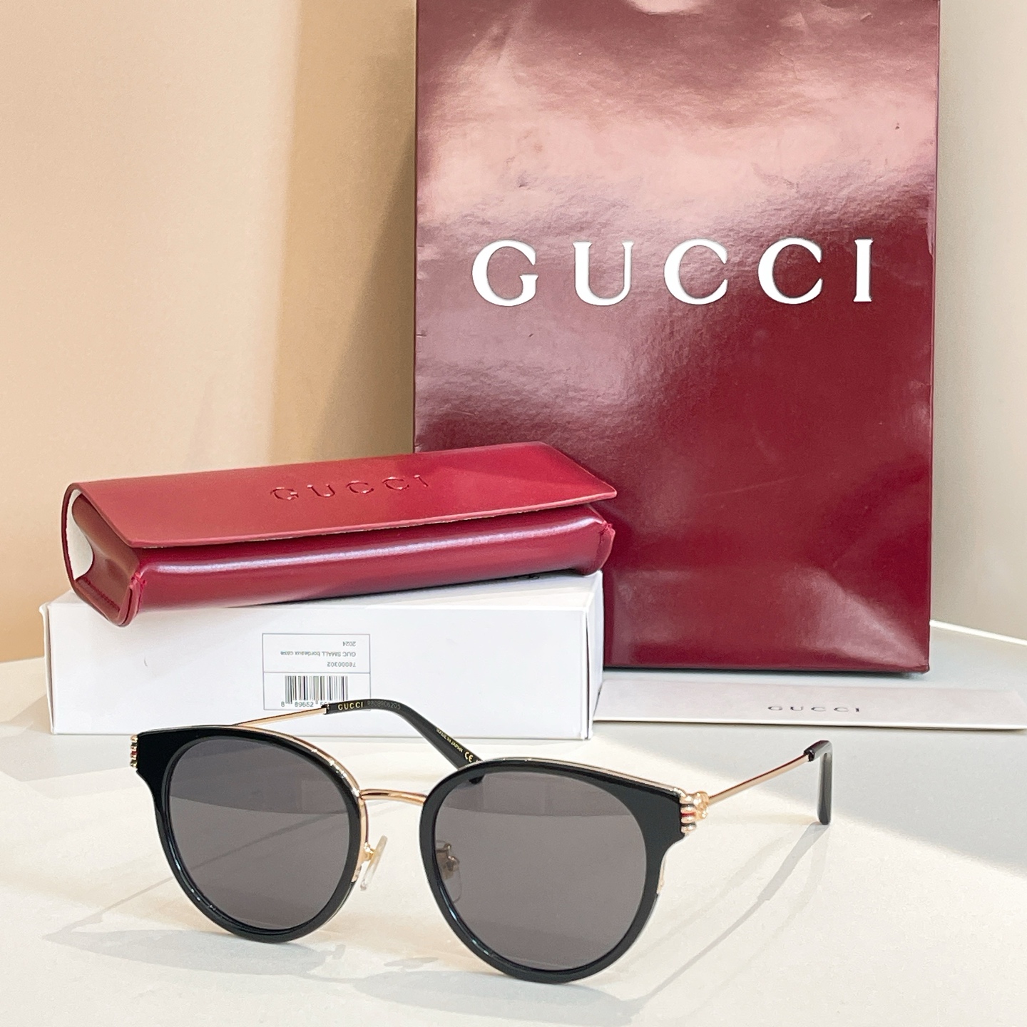 GUCC*🐝🐝🐝MODEL：GG1885OA🐝🐝🐝SIZE：51口20-145🐝🐝🐝