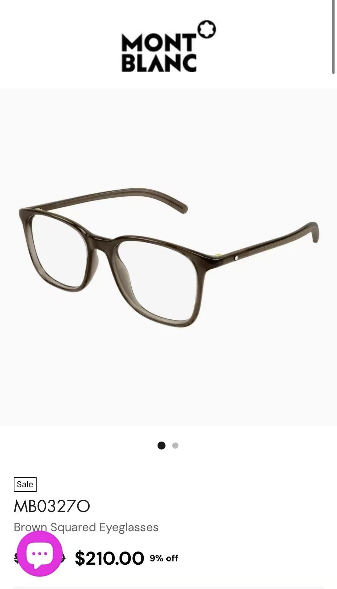 MONT BLAN*🍂🍂🍂MODELMB0327O🍂🍂🍂SIZE 54口18-145🍂🍂🍂 