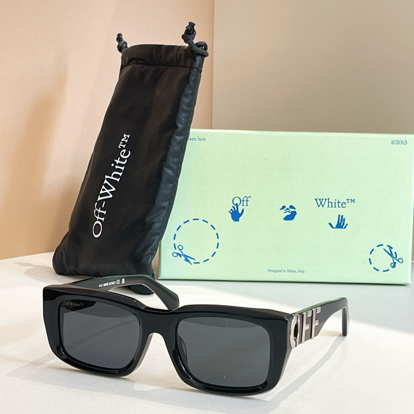 OFF WHITE🍂🍂🍂MODEL:OERI125 🍂🍂🍂SIZE:54口20-145🍂🍂🍂