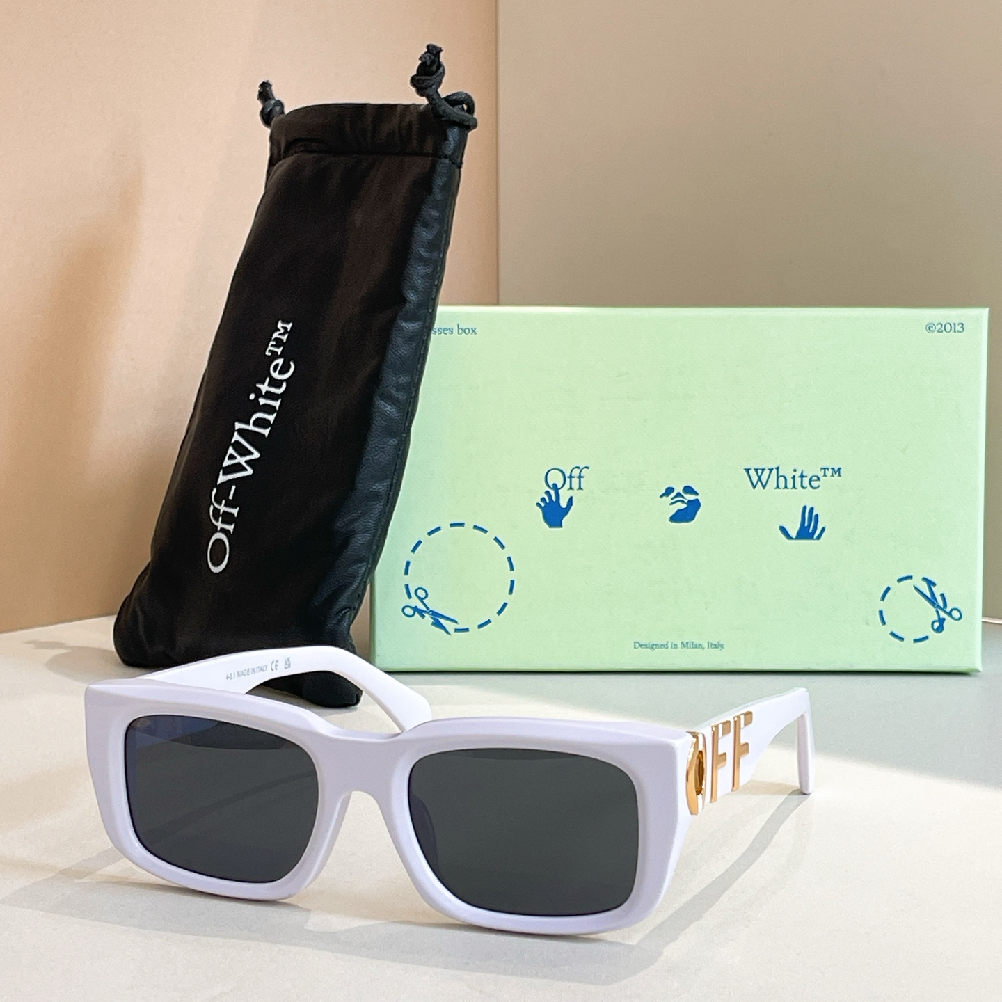 OFF WHITE🍂🍂🍂MODEL:OERI125 🍂🍂🍂SIZE:54口20-145🍂🍂🍂