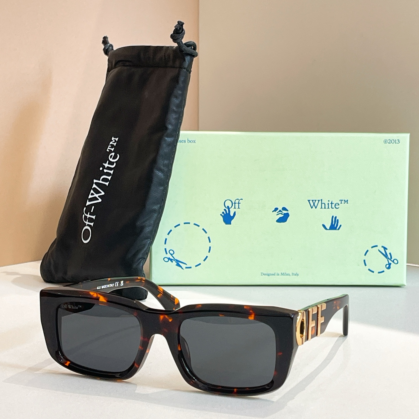 OFF WHITE🍂🍂🍂MODEL:OERI125 🍂🍂🍂SIZE:54口20-145🍂🍂🍂