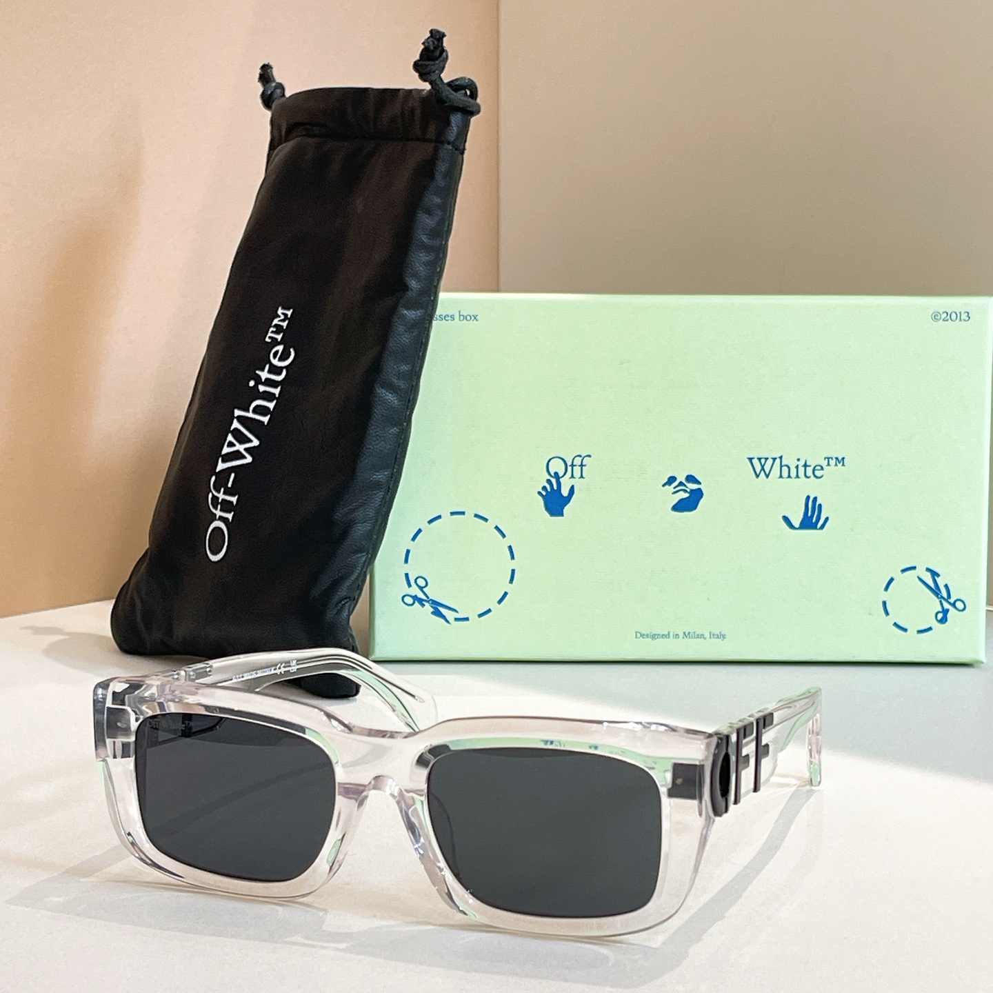 OFF WHITE🍂🍂🍂MODEL:OERI125 🍂🍂🍂SIZE:54口20-145🍂🍂🍂