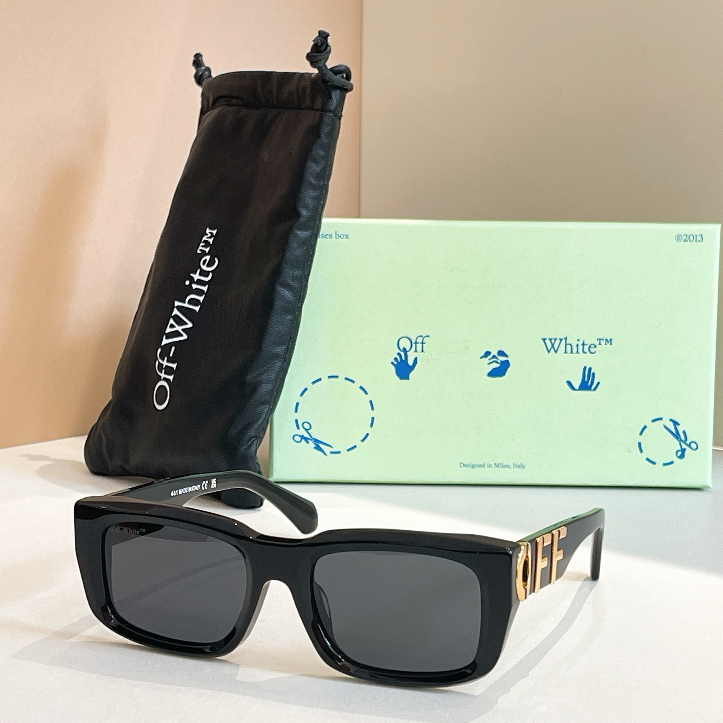 OFF WHITE🍂🍂🍂MODEL:OERI125 🍂🍂🍂SIZE:54口20-145🍂🍂🍂