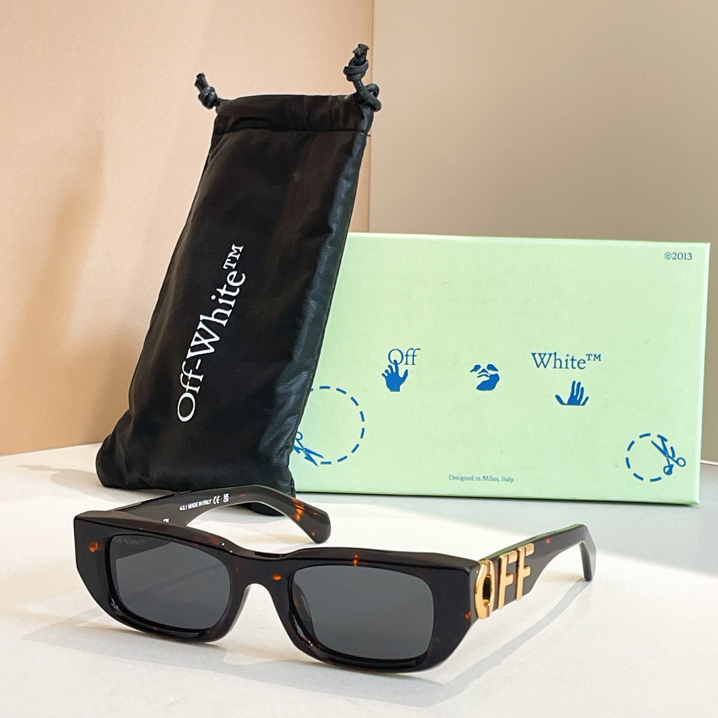 OFF WHITE🍂🍂🍂MODEL:OERI124 🍂🍂🍂SIZE:49口20-145🍂🍂🍂