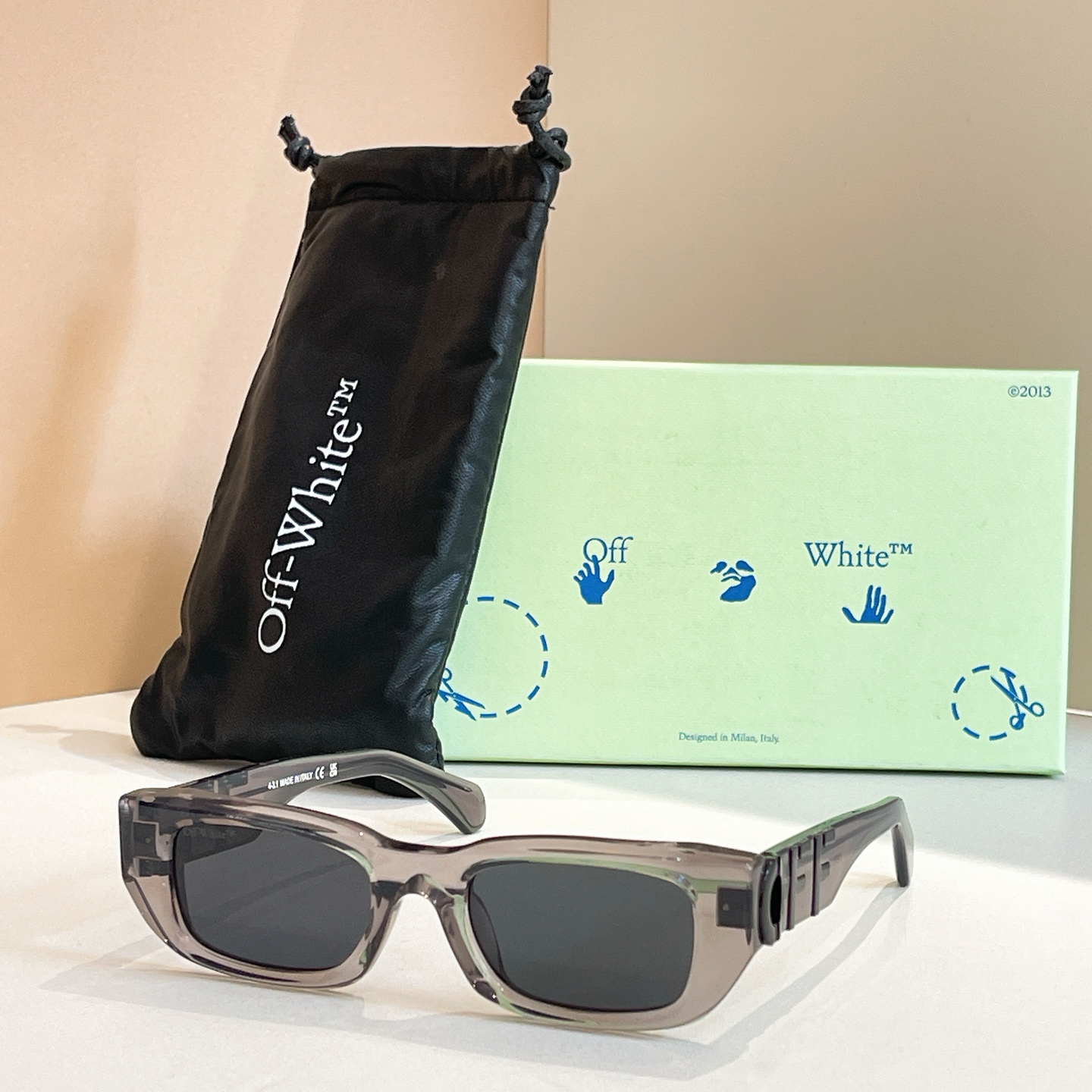 OFF WHITE🍂🍂🍂MODEL:OERI124 🍂🍂🍂SIZE:49口20-145🍂🍂🍂