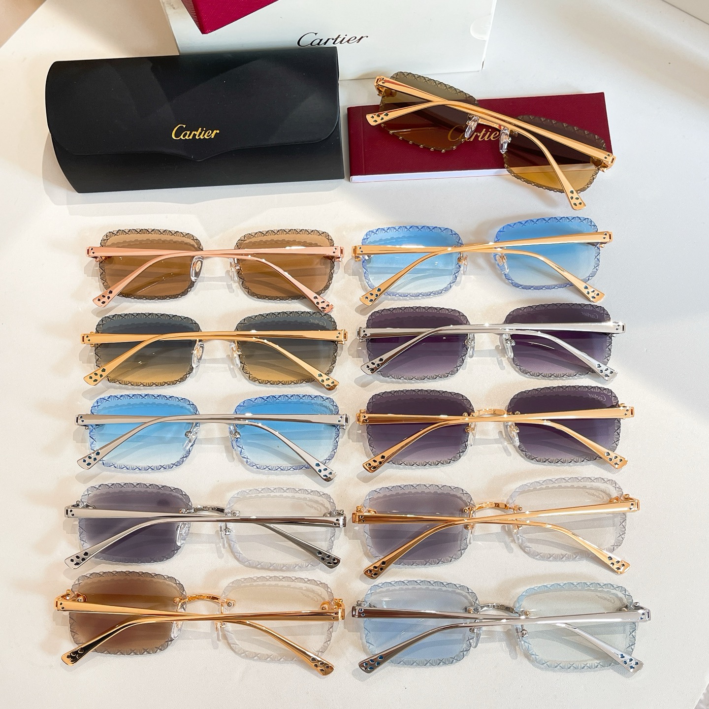 Cartie*✨✨✨MODEL：CT0830S ✨✨✨SIZE: 143✨✨✨太阳镜～，变色镜片～
