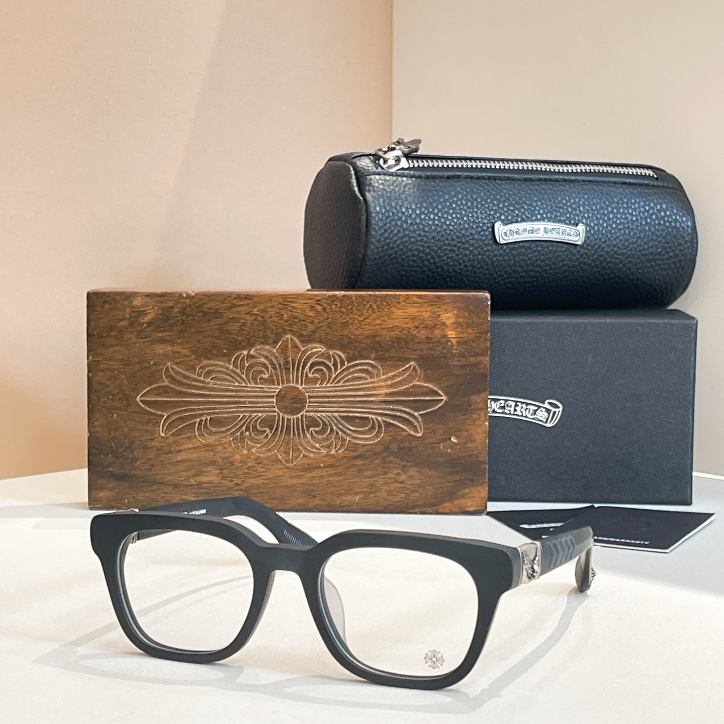 Chrome Hearts Acetate Square Glasses