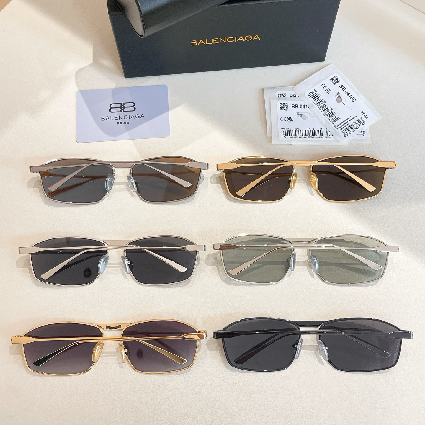 BALENCIAG*巴黎*世家⚜️⚜️⚜️MODEL：BB0416S ⚜️⚜️⚜️SIZE：62口17-