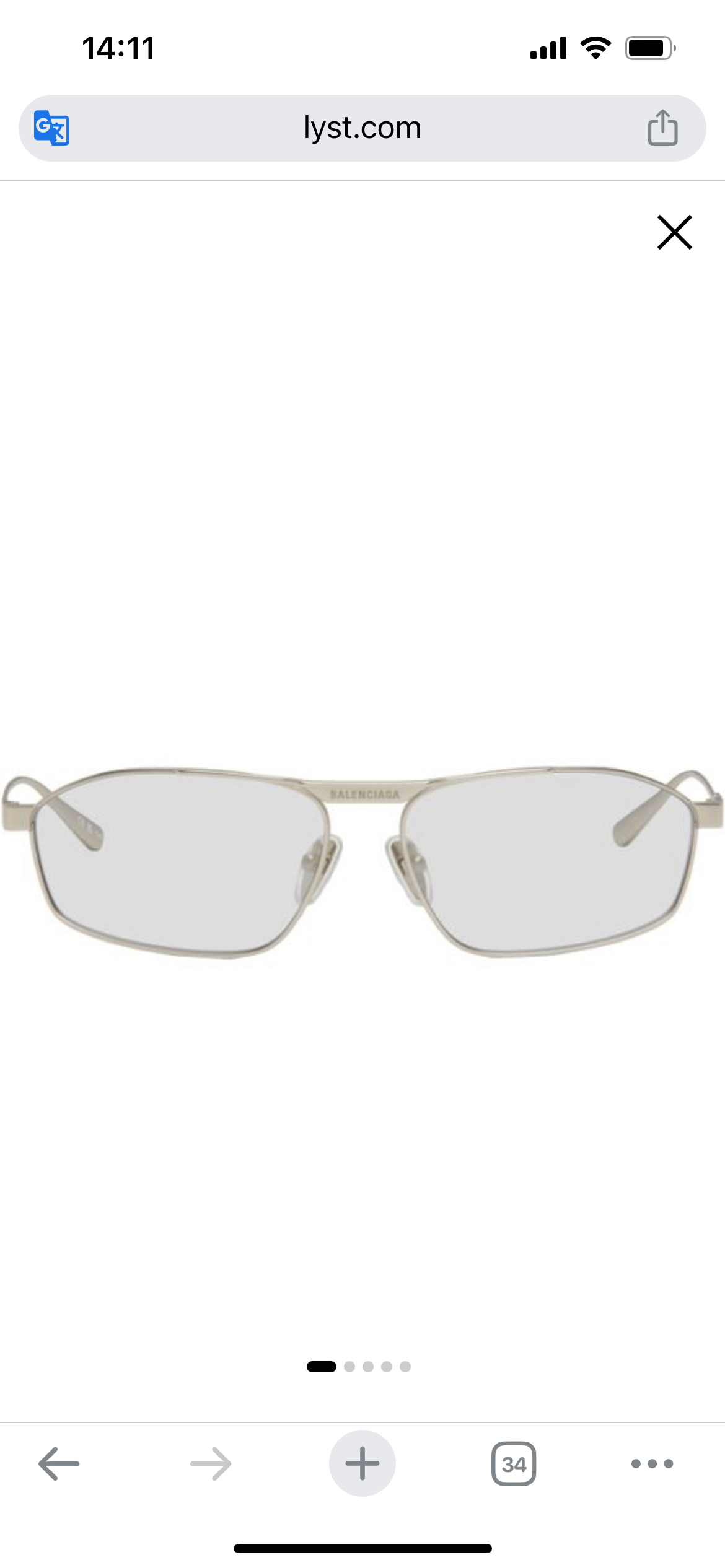 BALENCIAG*巴黎*世家⚜️⚜️⚜️MODEL：BB0416S ⚜️⚜️⚜️SIZE：62口17-