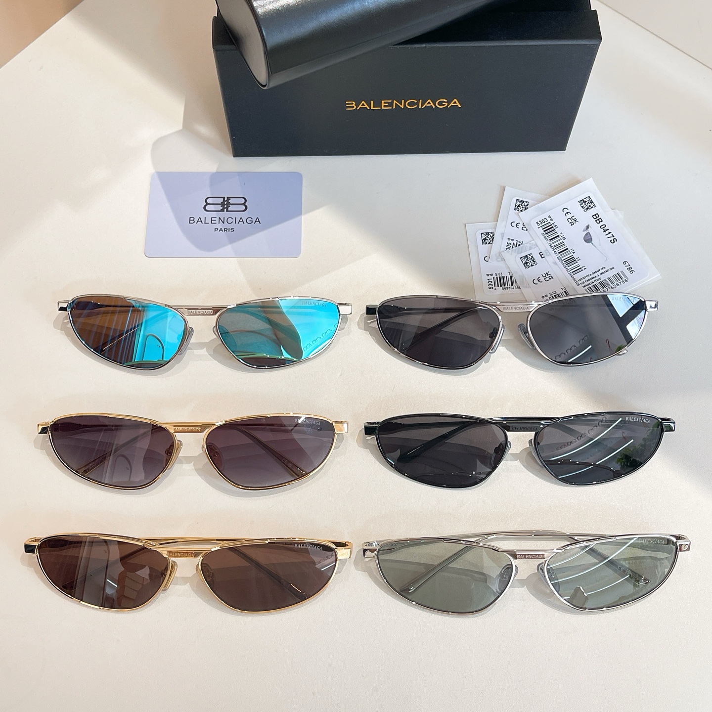 BALENCIAG*巴黎*世家⚜️⚜️⚜️MODEL：BB0417S ⚜️⚜️⚜️SIZE：63口15-