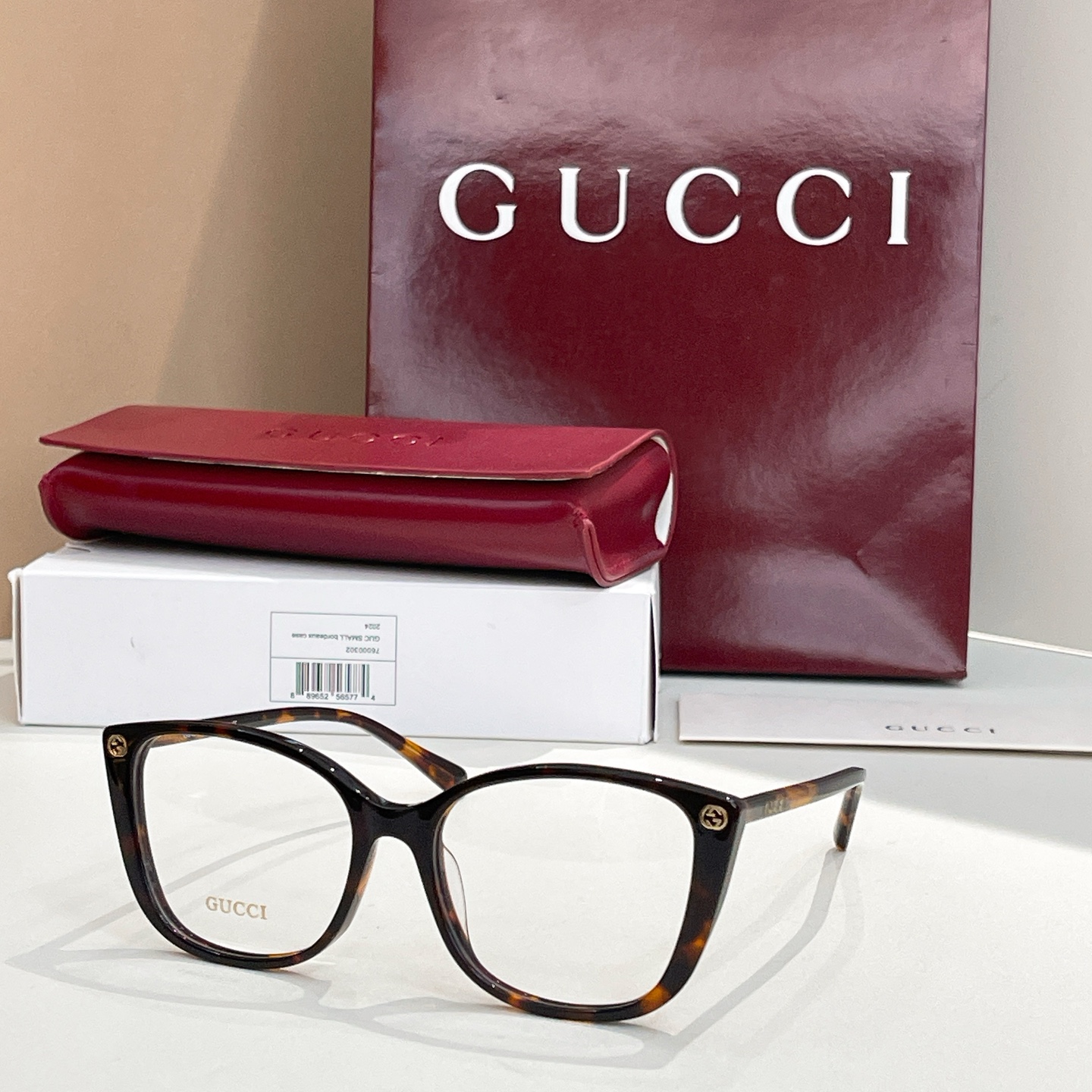 GUCC*🐝🐝🐝MODEL：GG0026O 🐝🐝🐝SIZE：54口18-145🐝🐝🐝