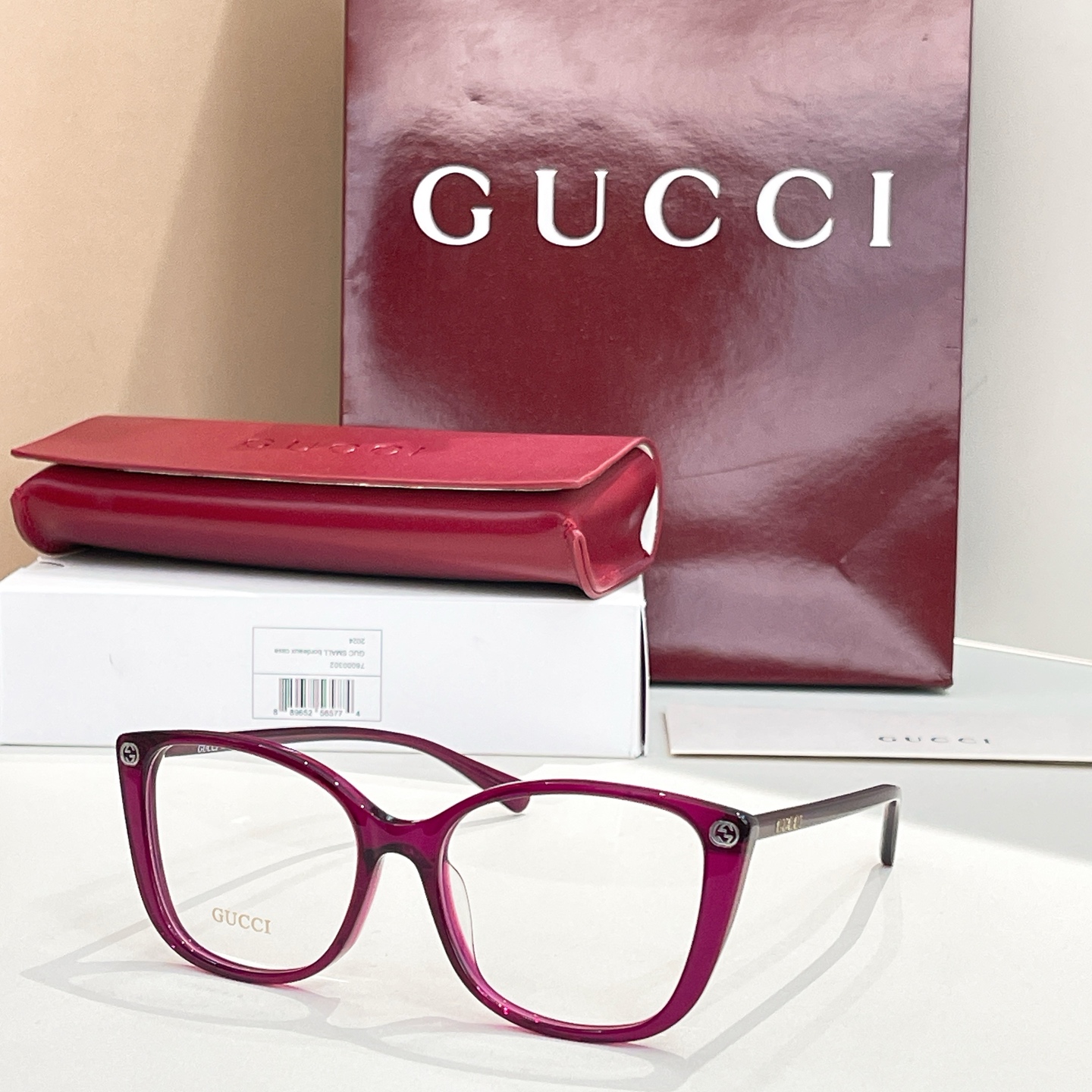 GUCC*🐝🐝🐝MODEL：GG0026O 🐝🐝🐝SIZE：54口18-145🐝🐝🐝